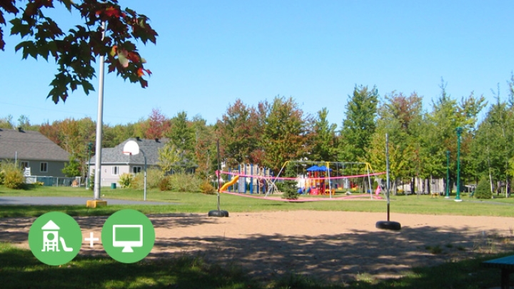 Module interactif au parc de la Grande-Allée