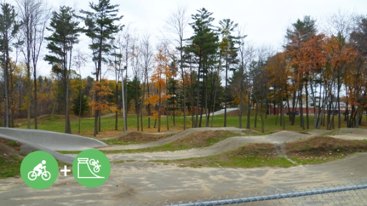 Mise a niveau de la piste de BMX du parc Des Ormeaux