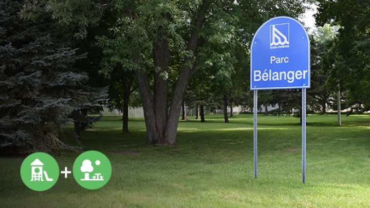 Aménagement du parc de la rue Bélanger